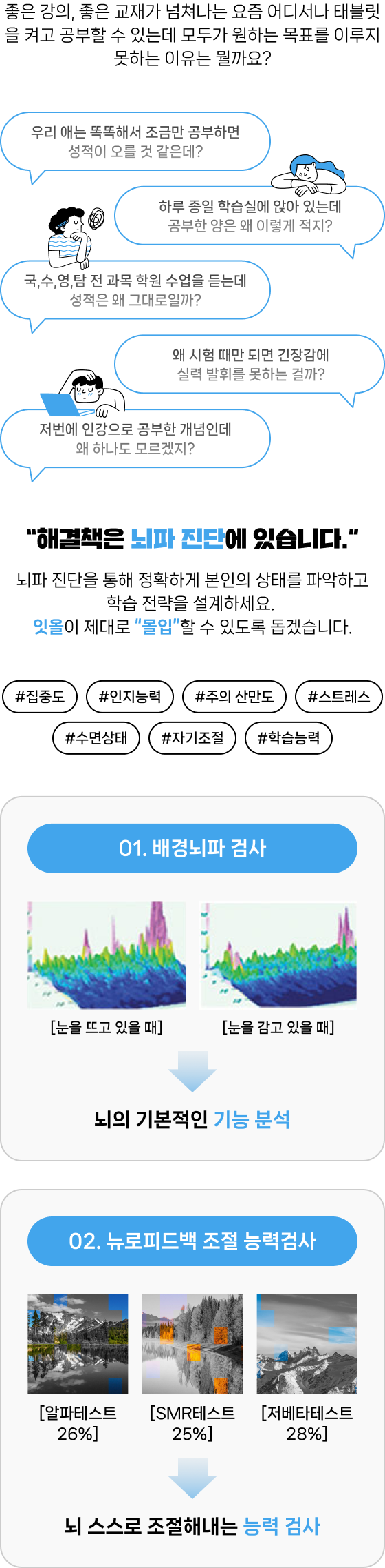 뇌파 진단/훈련프로그램 2